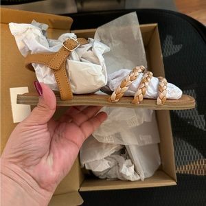 New in box girls sandals